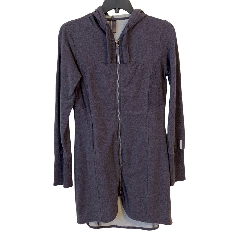 Mondetta | Small | Women's Grey Zip-up Long Sleeve Hoodie with Two Pockets